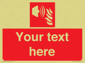 Custom Fire: Fire alarm sounder